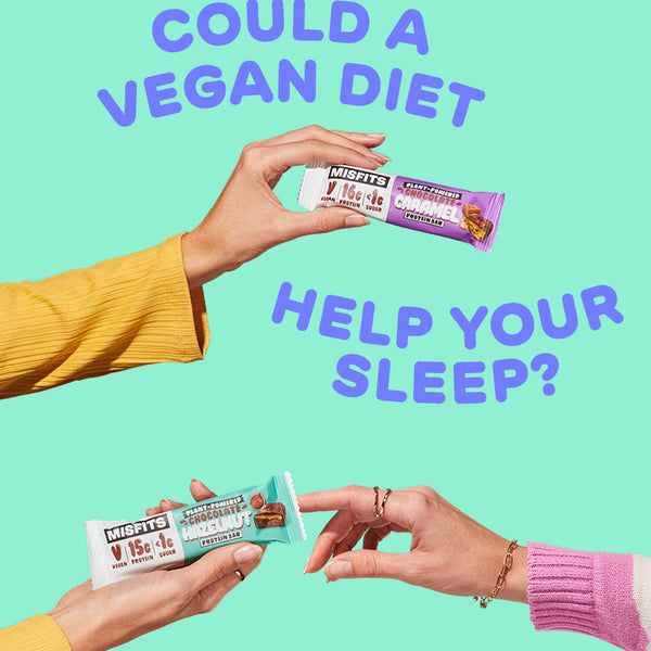 Could switching to a vegan diet be the key to catching more zzz’s?
